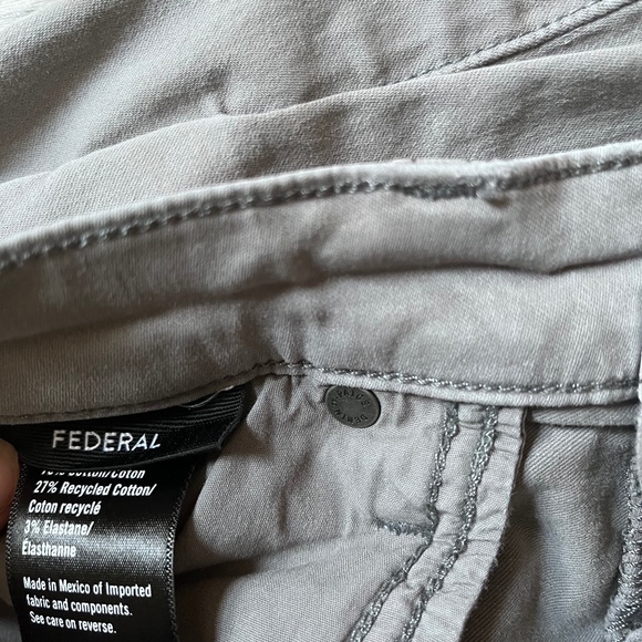 PAIGE FEDERAL pants in brushed nickel mens size 36 - Picture 4 of 8